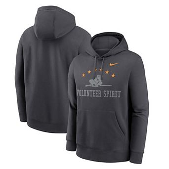 Men's Nike Smokey Gray Tennessee Volunteers Volunteer Spirit Hoodie