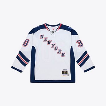 Men's Mitchell & Ness Henrik Lundqvist White New York Rangers 2014 NHL Stadium Series Power Play Jersey