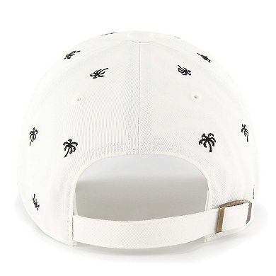 Unisex '47 White Jacksonville Jaguars Confetti Clean Up Adjustable Hat