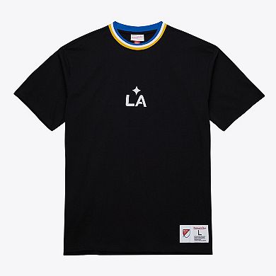 Mitchell & Ness Black LA Galaxy Playmaker T-Shirt
