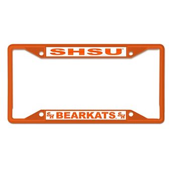 WinCraft Sam Houston State Bearkats Chrome Color License Plate Frame