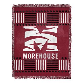 The Northwest Group Morehouse Maroon Tigers Homage Jacquard Throw Blanket