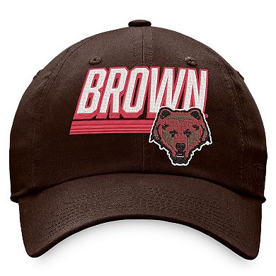 Men's Top of the World Brown Brown Bears Slice Adjustable Hat