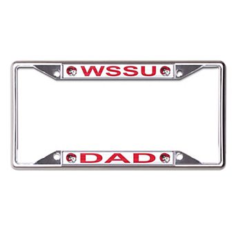 WinCraft Winston-Salem State Rams S/S School Printed Dad License Plate Frame