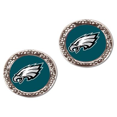 Women's WinCraft Philadelphia Eagles Round Post Earrings