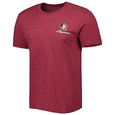 Men's Garnet Florida State Seminoles Double Diamond Crest T-Shirt