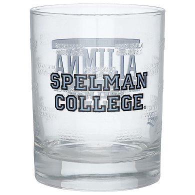 Spelman College Jaguars 14oz. Alumni Rocks Glass