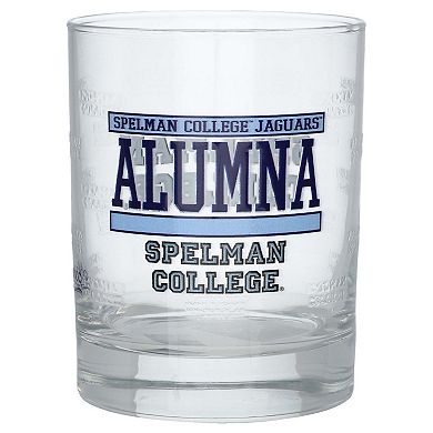 Spelman College Jaguars 14oz. Alumni Rocks Glass