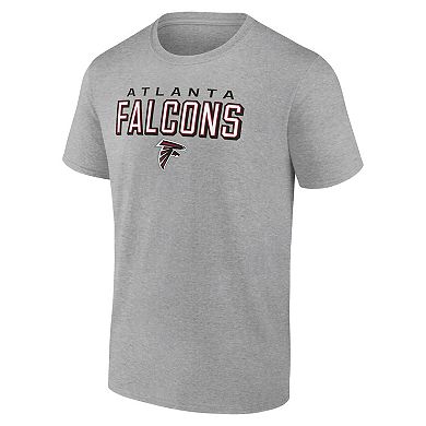 Men's Heather Gray Atlanta Falcons Swagger T-Shirt