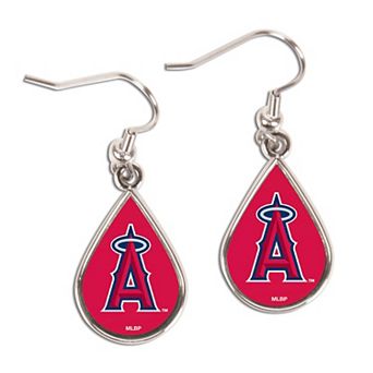 WinCraft Los Angeles Angels Tear Drop Dangle Earrings