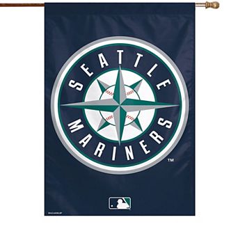 "WinCraft Seattle Mariners 28"" x 40"" Circle Logo Single-Sided Vertical Banner"