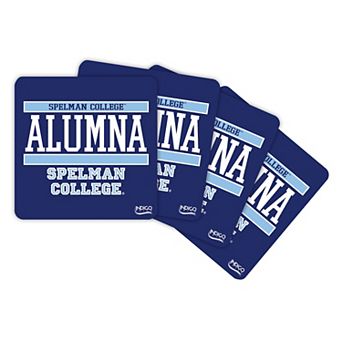 Spelman College Jaguars Alumni 4-Pack Neoprene Coaster Set