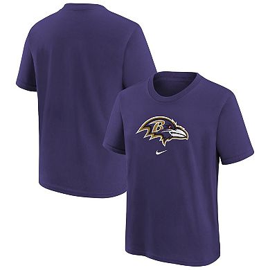 Preschool Nike Purple Baltimore Ravens Team Wordmark T-Shirt
