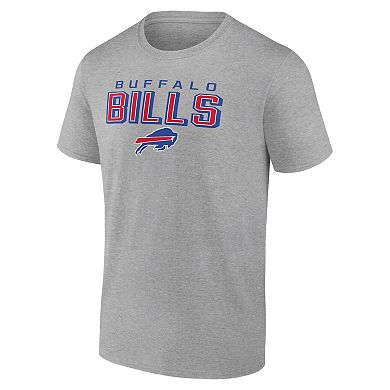 Men's Heather Gray Buffalo Bills Swagger T-Shirt