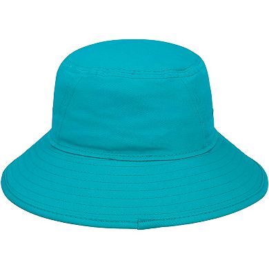 Men's New Era Aqua Miami Dolphins Main Bucket Hat