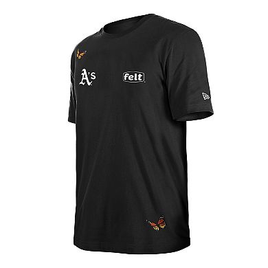 Men's New Era x Felt Black Athletics T-Shirt