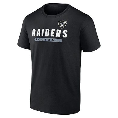 Men's Black Las Vegas Raiders Spirit T-Shirt