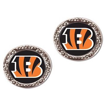 Women's WinCraft Cincinnati Bengals Round Post Earrings