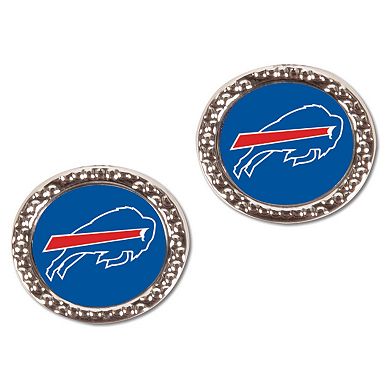 Women's WinCraft Buffalo Bills Round Post Earrings
