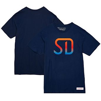 Women's Mitchell & Ness Navy San Diego FC Monogram T-Shirt