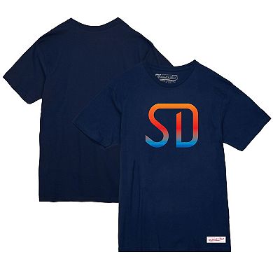 Women's Mitchell & Ness Navy San Diego FC Monogram T-Shirt