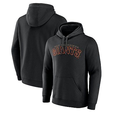Men's Black San Francisco Giants Giants Alternate Club Lettering Pullover Hoodie