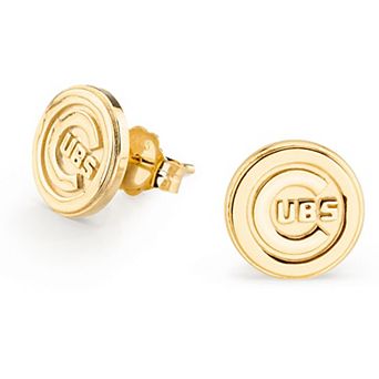 Lusso Chicago Cubs Honor Earrings