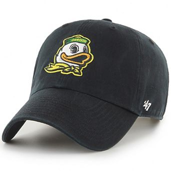 Men's '47 Black Oregon Ducks Clean Up Adjustable Hat