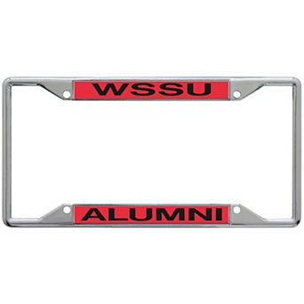 WinCraft Winston-Salem State Rams Alumni Printed Metal License Plate Frame