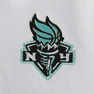 White New York Liberty Core Solid Shorts