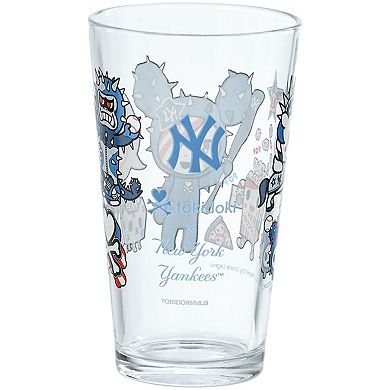 tokidoki New York Yankees 16oz. Pint Glass