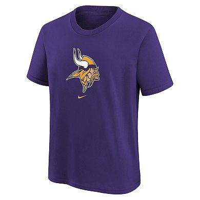 Preschool Nike Purple Minnesota Vikings Team Wordmark T-Shirt