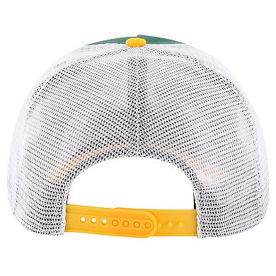 Men's '47 Green Athletics Gridiron Super Stripe Relaxed Trucker Hitch Adjustable Hat