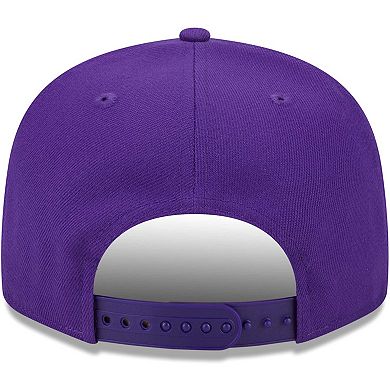Men's New Era Purple Minnesota Vikings Main Script 9FIFTY Snapback Hat