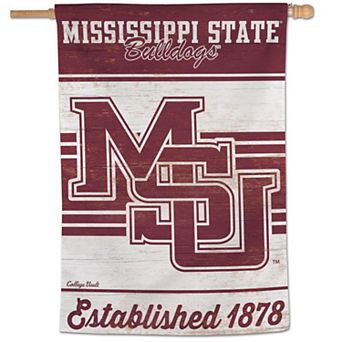 "WinCraft Mississippi State Bulldogs College Vault 28"" x 40"" Single-Sided Vertical Banner"