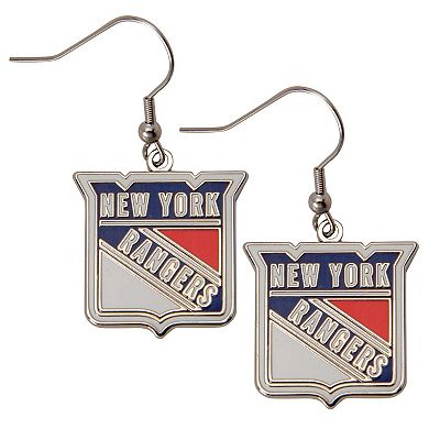 New York Rangers WinCraft Primary Dangle Earrings