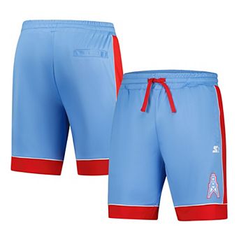 Men's��Starter Light Blue Tennessee Oilers Fan Favorite Vintage Logo Shorts