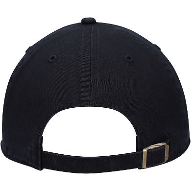 Men's '47 Black Cincinnati Bengals Team Tonal Clean Up Adjustable Hat