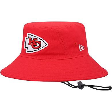 Men's New Era Red Kansas City Chiefs Main Bucket Hat