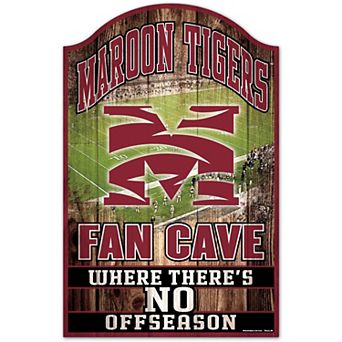 WinCraft Morehouse Maroon Tigers 11'' x 17'' Logo Wood Sign