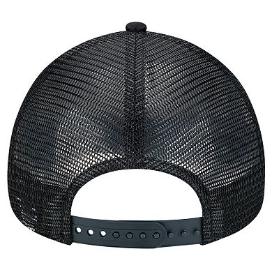 Men's New Era White San Francisco Giants Retro Wordmark 9FORTY A-Frame Trucker Adjustable Hat