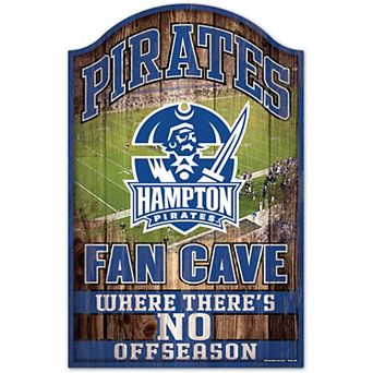 WinCraft Hampton Pirates 11'' x 17'' Logo Wood Sign