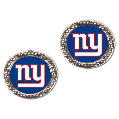 Women's WinCraft New York Giants Round Post Earrings