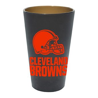 WinCraft Cleveland Browns 16oz. Team Color Silicone Pint Glass