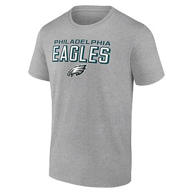 Men's Heather Gray Philadelphia Eagles Swagger T-Shirt