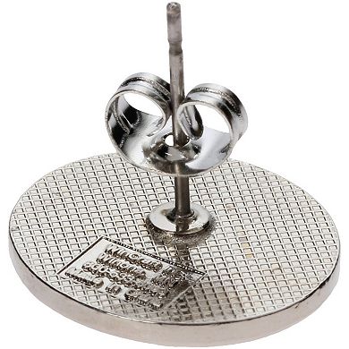 Women's WinCraft Chicago Cubs Team Round Post Earrings