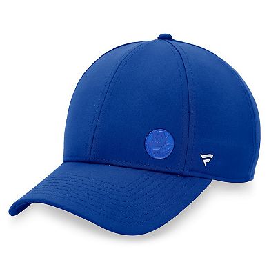 Women's Fanatics Royal New York Islanders Authentic Pro Road Structured Adjustable Hat