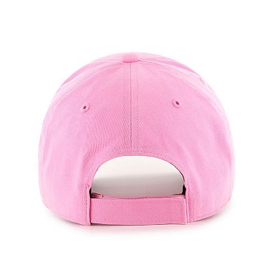Girls Youth '47 Pink Baltimore Ravens Rose MVP Adjustable Hat
