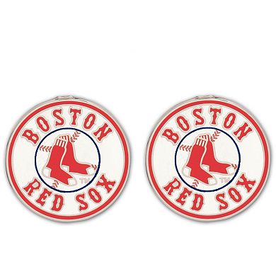 WinCraft Boston Red Sox Post Primary Logo Earrings