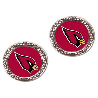 Women's WinCraft Arizona Cardinals Round Post Earrings